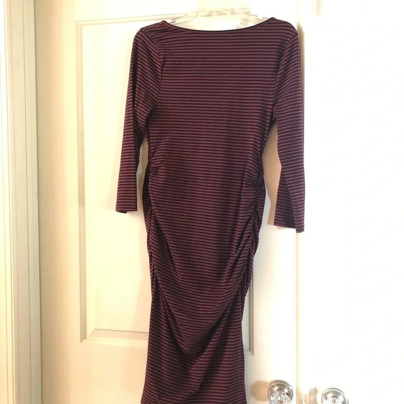 Maternity striped midi, Sz small - Picture 5 of 5